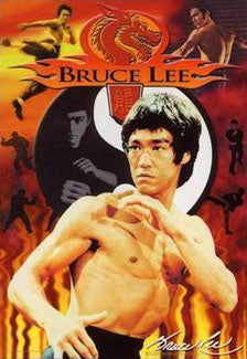 Bruce Lee "Red Dragon " Shaolin Martial Arts Poster - Pyramid Posters