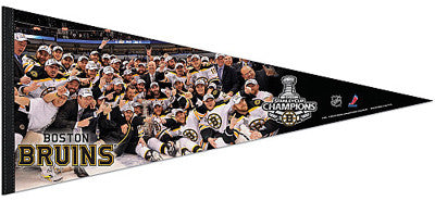 Boston Bruins Stanley Cup History Premium Felt Commemorative Banner -  Wincraft