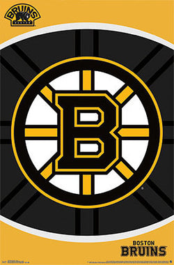 Boston Bruins Official NHL Hockey Team Logo Poster - Trends International
