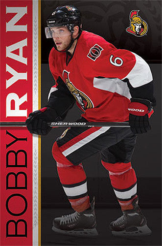 Bobby Ryan "Superstar" Ottawa Senators NHL Hockey Action Poster - Costacos 2014