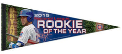 Kris Bryant 2015 NL Rookie of the Year Chicago Cubs Commemorative Premium Felt Pennant - Wincraft