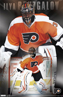 Ilya Bryzgalov "Stopper" Philadelphia Flyers Poster - Costacos 2011