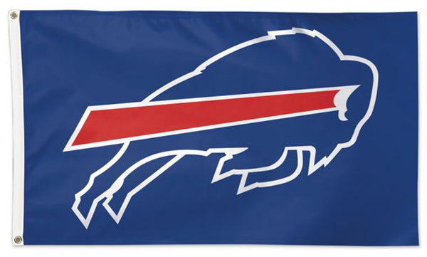 Buffalo Bills "Logo on Blue" Official NFL Football 3'x5' DELUXE Team Flag - Wincraft Inc.