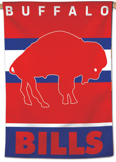Buffalo Bills Retro 1960s-Style NFL Team Logo 28x40 Wall BANNER - Wincraft Inc.