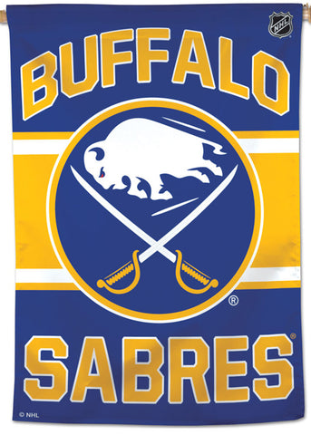 Buffalo Sabres Official NHL Hockey Team Premium 28x40 Wall Banner - Wincraft Inc.