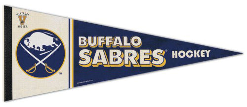 Buffalo Sabres NHL Vintage Hockey Collection Premium Felt Collector's Pennant - Wincraft