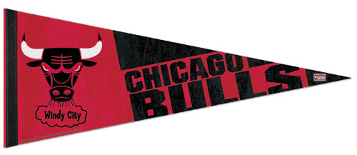 Chicago Bulls "Windy City" Premium Felt Pennant - Wincraft