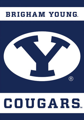 Brigham Young University Cougars Official 28x40 NCAA Premium Team Banner - BSI Products