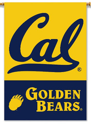 Cal Berkeley Bears Premium NCAA Team 28x40 Banner Flag - BSI Products