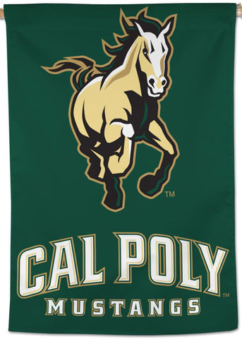 Cal Poly MUSTANGS Official NCAA Premium 28x40 Wall Banner - Wincraft Inc.
