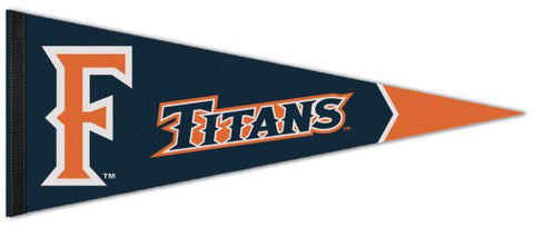 Cal State Fullerton Titans NCAA Team Logo Premium Felt Pennant - Wincraft Inc.