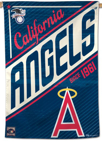 California Angels "Since 1961" Cooperstown Collection Premium 28x40 Wall Banner - Wincraft Inc.