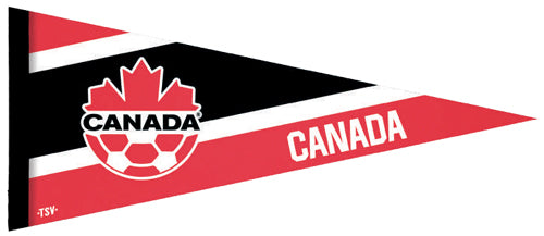 Team Canada Soccer World Cup 2022 Official Premium Felt Pennant - The Sports Vault