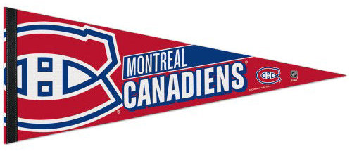 Montreal Canadiens Hockey Official NHL Premium Felt Pennant - Wincraft Inc.