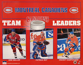 Montreal Canadiens "Team Leaders" (1993) - Starline 16x20