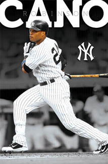 Tino Martinez Blast New York Yankees MLB Action Poster