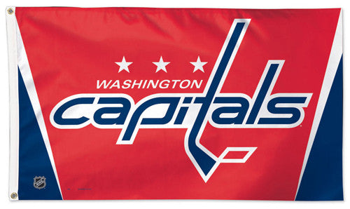 Washington Capitals Official NHL Hockey Deluxe-Edition 3'x5' Flag - Wincraft Inc.
