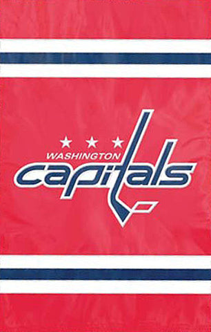 Washington Capitals Official NHL Hockey Premium Applique Team Banner Flag - Party Animal