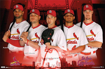 St Louis Cardinals 2022 NL Central Champions Home Decor Poster