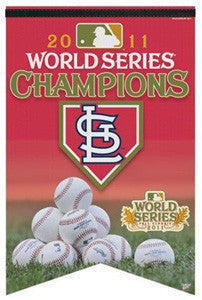 St. Louis Cardinals 2011 World Series Premium Felt Collector's Banner - Wincraft Inc.