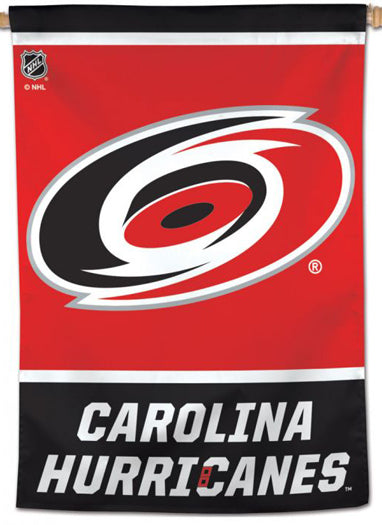 Carolina Hurricanes Official NHL Hockey Team Premium 28x40 Wall Banner - Wincraft Inc.