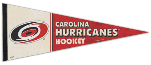 Carolina Hurricanes NHL Vintage Hockey Collection Premium Felt Collector's Pennant - Wincraft