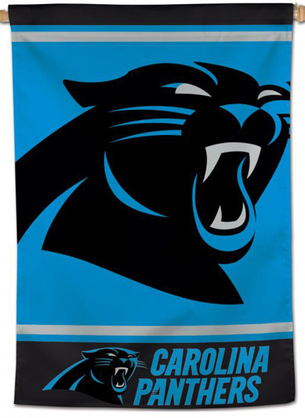 Carolina Panthers Official NFL Football Team Logo-Style 28x40 Wall BANNER - Wincraft Inc.