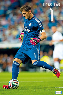 Iker Casillas "Game Night" Real Madrid CF Official La Liga Soccer Poster - G.E. (Spain)