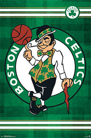 Boston Celtics Official NBA Basketball Team Logo Poster - Trends International