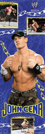 John Cena "Big-Time" Door-Sized WWE Wrestling Poster - Trends 2008