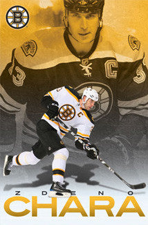 Zdeno Chara "Superstar" Boston Bruins Poster - Costacos 2010