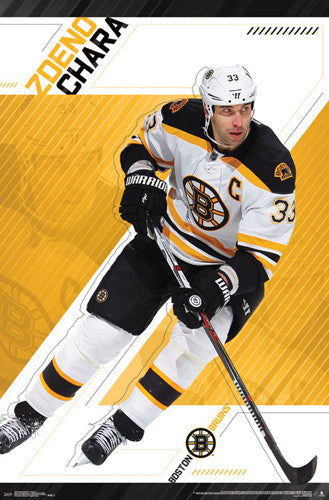 Zdeno Chara "Big D" Boston Bruins Official NHL Hockey Poster - Trends International 2017