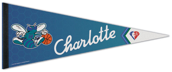 Charlotte Hornets NBA Vintage Team Logo Pennant