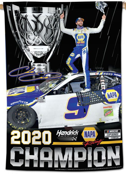 Chase Elliott 2020 NASCAR Cup Champion Commemorative 28x40 Vertical Banner - Wincraft Inc. - LAST ONE