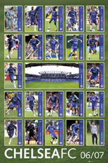 Chelsea FC "Super 23" 2006/07 - GB Posters