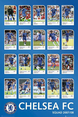 Chelsea FC "Super 20" 2007/08 - GB Posters