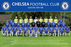 Chelsea FC Official Team Portrait 2007/08 Poster - GB Posters