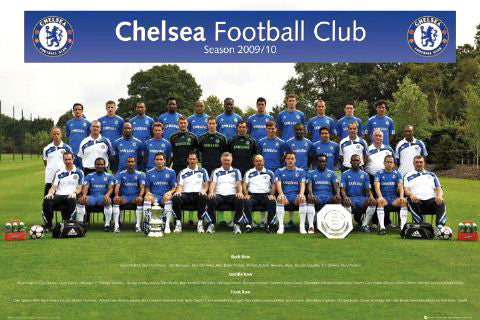 Chelsea FC Official Team Portrait 2009/10 - GB Eye
