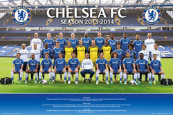 Chelsea FC 2013/14 Official Team Portrait Poster - GB Eye (UK)