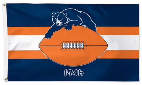 Chicago Bears "1946" Official Vintage Style NFL Football 3'x5' Flag - Wincraft Inc.
