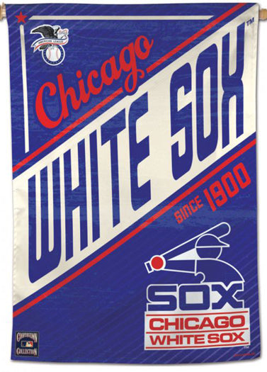 CHICAGO WHITE SOX SOUTHSIDE ROLL UP FELT PREMIUM PENNANT 12"x30"  NEW WINCRAFT