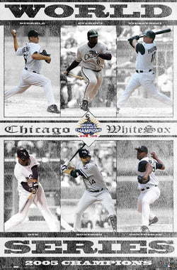 Chicago White Sox 2005 World Series Champions Commemorative Poster - Costacos Sports
