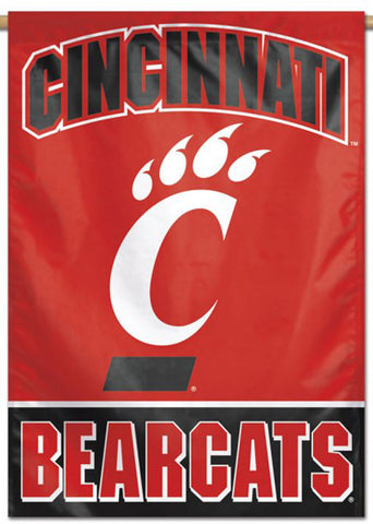 Cincinnati Bearcats Official NCAA Team Logo NCAA Premium 28x40 Wall Banner - Wincraft Inc.