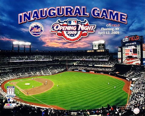 Citi Field Inaugural Game Commemorative (April 13, 2009) New York Mets Premium Poster - Photofile Inc.
