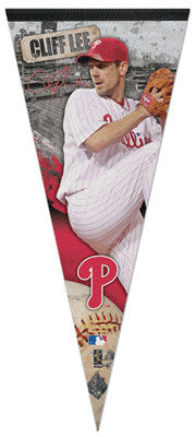 Cliff Lee "BIG-TIME" Extra-Large Premium Felt Collector's Pennant - Wincraft Inc.