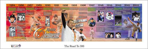 Roger Clemens "Road to 300 Wins" Panoramic Poster Print - Photofile 2003