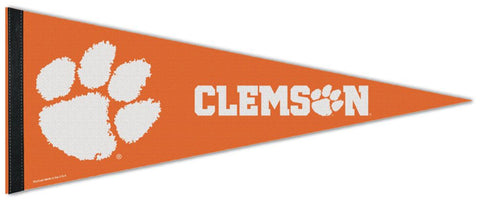 Clemson University Tigers Official NCAA Team Premium Felt Pennant - Wincraft