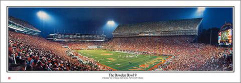 Clemson Tigers Football "The Bowden Bowl 9" (2007) Panoramic Poster Print - Everlasting Images
