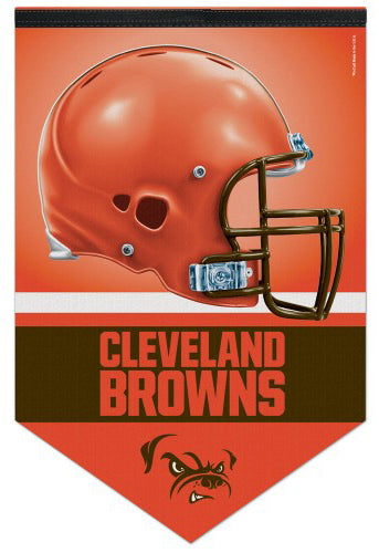 Cleveland Browns NFL Football Team Premium Felt Wall Banner - Wincraft Inc.