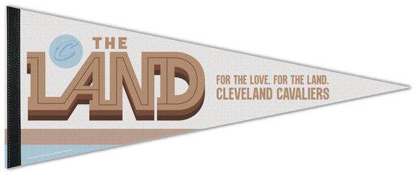 Cleveland Cavaliers 'The Land" 2022-23 NBA City Edition Premium Felt Pennant - Wincraft